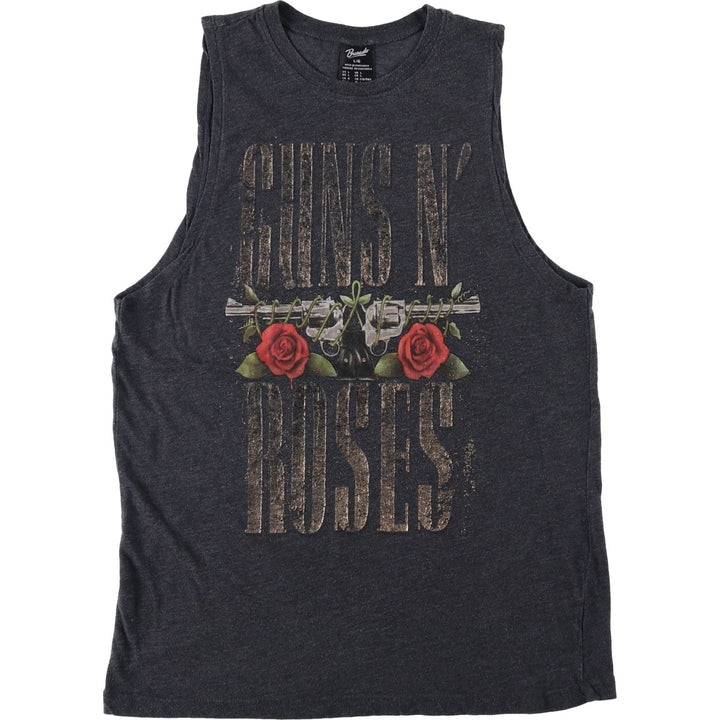 Bravado (GUNS N' ROSES) Tank Top, Women's Size L (approx.) unclear Charcoal Vintage Second Hand
