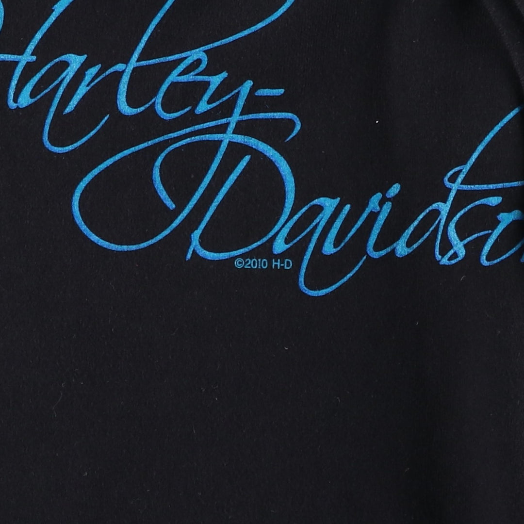 Harley-Davidson Motorcycle Tank Top, Women's Size S (equivalent) unclear black type Vintage Second Hand