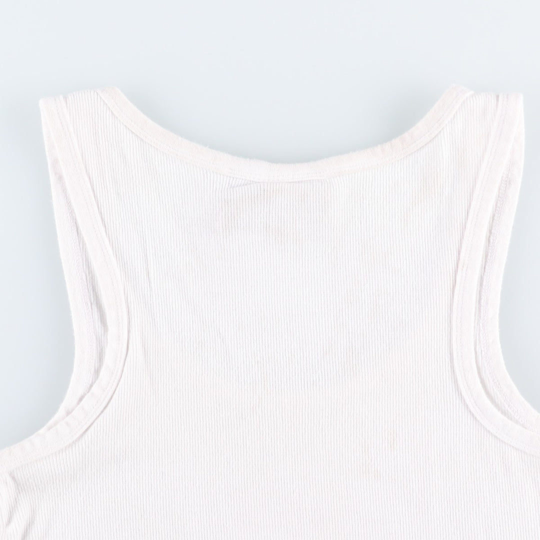 Harley-Davidson Rhinestone Motorcycle Tank Top, Women's Size M (approx.) cotton white type Vintage Second Hand