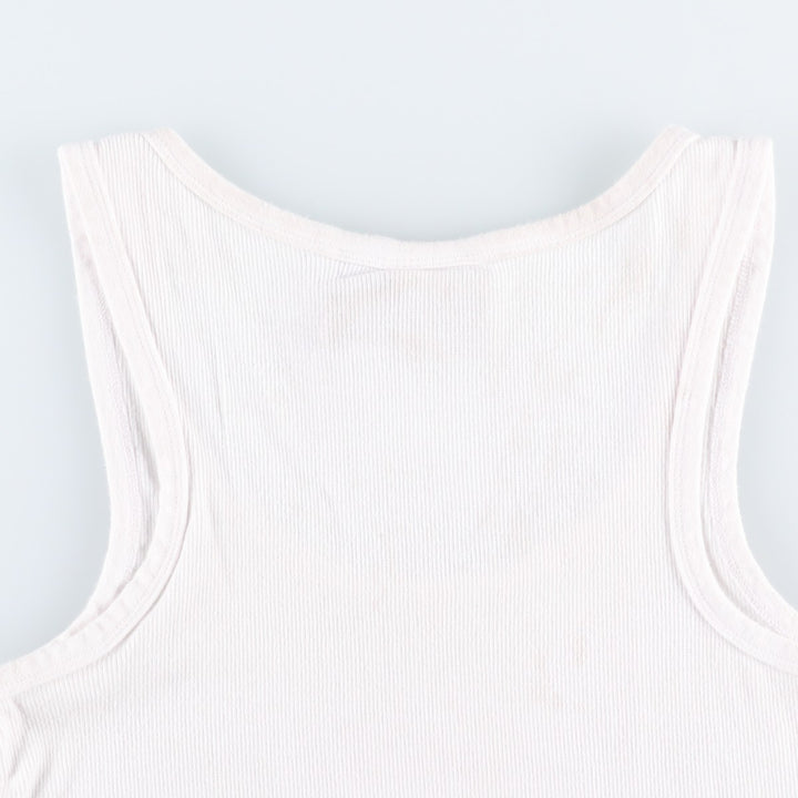 Harley-Davidson Rhinestone Motorcycle Tank Top, Women's Size M (approx.) cotton white type Vintage Second Hand