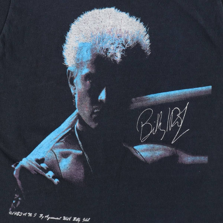 80'S Hanes BILLY IDOL Tank Top, Made in USA, Men's Size S (Equivalent), Vintage cotton black type Vintage Second Hand
