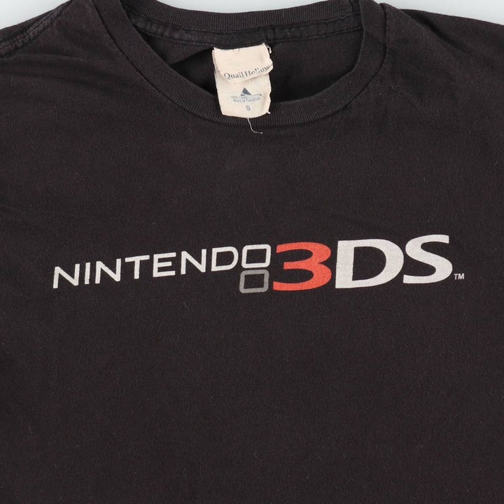 Quaul Hollow NINTEND 3DS Kid Icarus: Uprising PIT Character Print T-Shirt (Women's Size S) cotton black type Vintage Second Hand