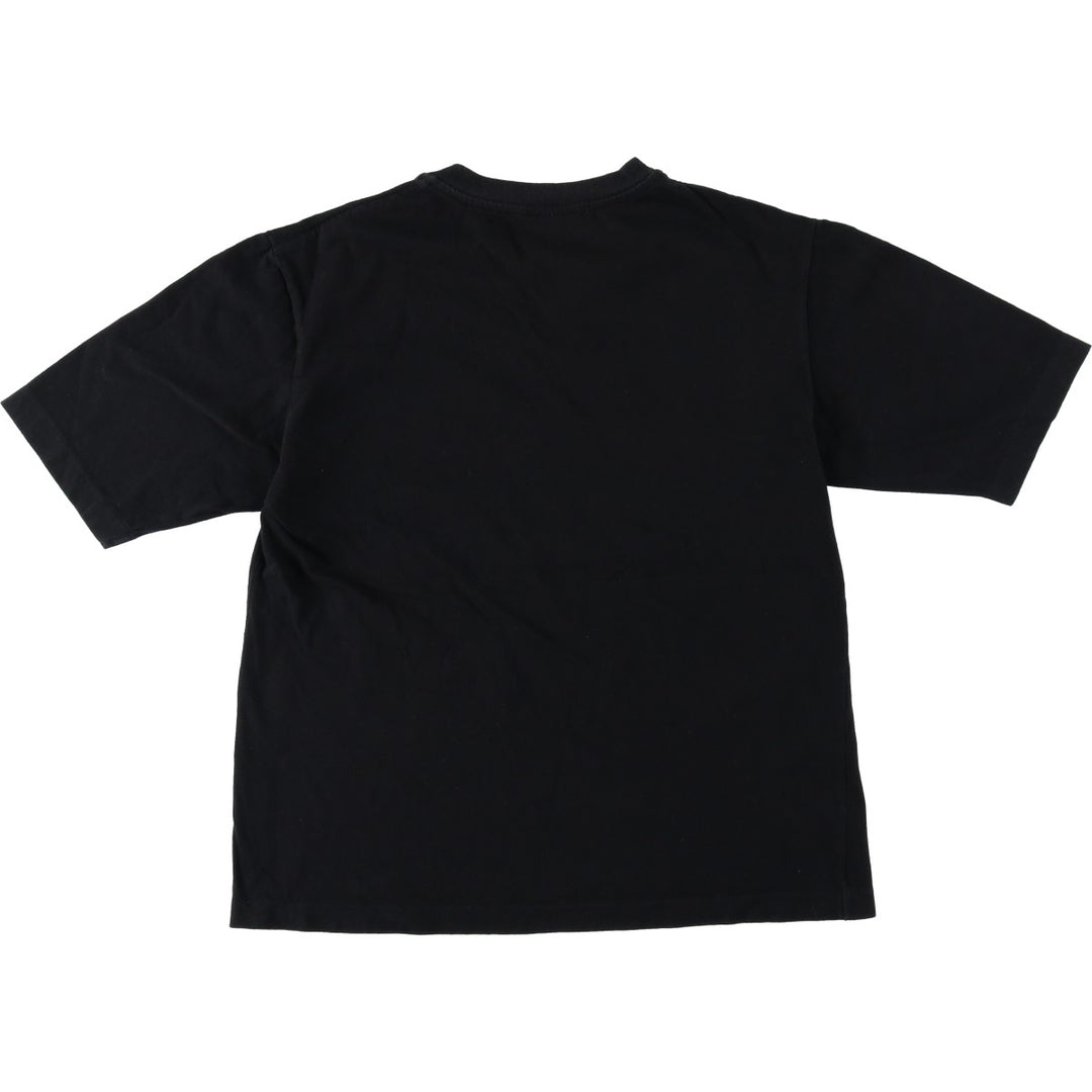 agnes b. HOMME short-sleeved T-shirt, men's size S (approx.) cotton black type Vintage Second Hand