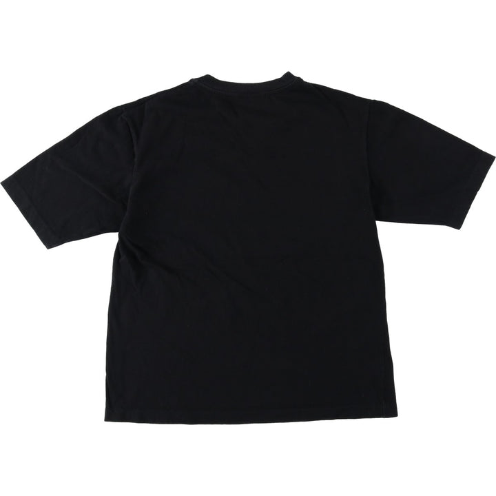 agnes b. HOMME short-sleeved T-shirt, men's size S (approx.) cotton black type Vintage Second Hand
