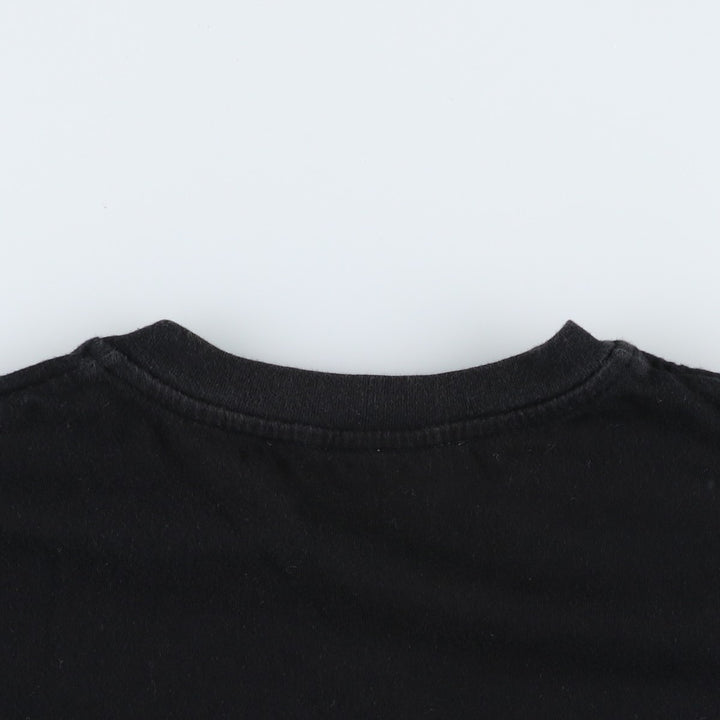 agnes b. HOMME short-sleeved T-shirt, men's size S (approx.) cotton black type Vintage Second Hand