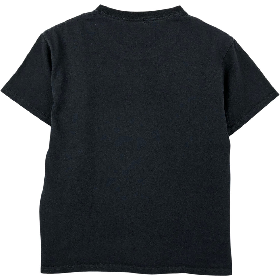 Thrasher Fire Pattern Surf Skate T-Shirt, Women's Size M (approx.) cotton black type Vintage Second Hand
