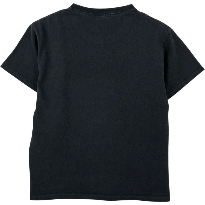 Thrasher Fire Pattern Surf Skate T-Shirt, Women's Size M (approx.) cotton black type Vintage Second Hand