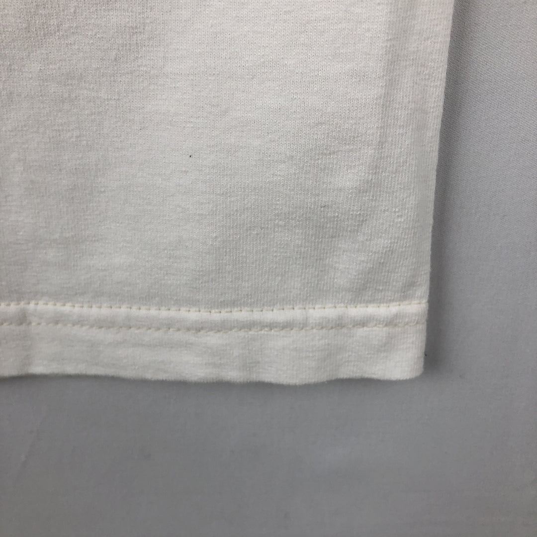 2000'S Stussy surf/skate t-shirt, women's size L (approx.) cotton white type Vintage Second Hand