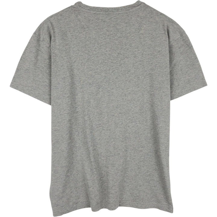 Ralph Lauren POLO RALPH LAUREN Short Sleeve Logo T-Shirt Men's M cotton gray type Vintage Second Hand