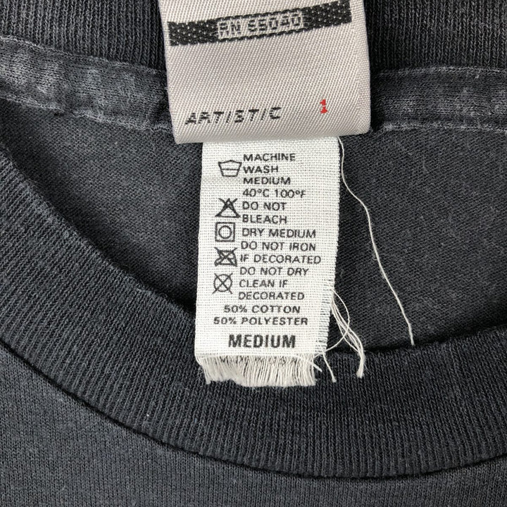 90'S Ocean Pacific Silver Tag Surf Skate T-Shirt, Women's Size M (approx.), Vintage cotton black type Vintage Second Hand