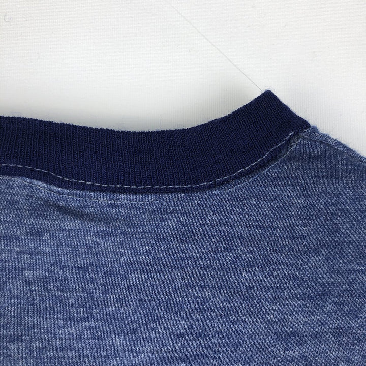 70'S Hang Ten Surf Skate T-Shirt, Women's Size L (approx.), Vintage cotton navy blue type Vintage Second Hand