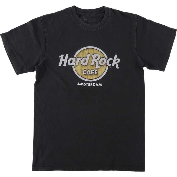 HARD ROCK CAFE Hard Rock Cafe Advertising T-shirt Women's Size S cotton black type Vintage Second Hand