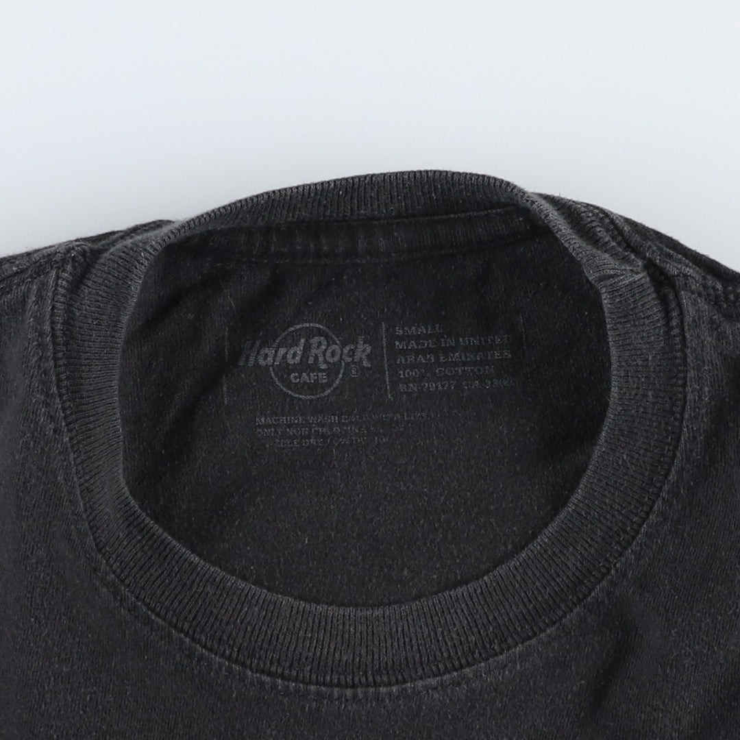 HARD ROCK CAFE Hard Rock Cafe Advertising T-shirt Women's Size S cotton black type Vintage Second Hand