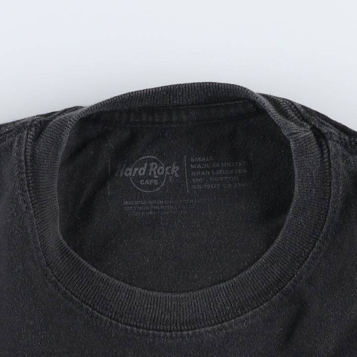 HARD ROCK CAFE Hard Rock Cafe Advertising T-shirt Women's Size S cotton black type Vintage Second Hand