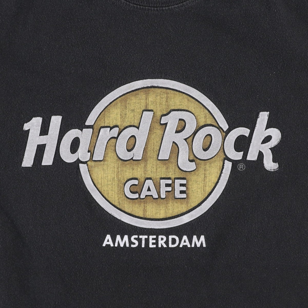 HARD ROCK CAFE Hard Rock Cafe Advertising T-shirt Women's Size S cotton black type Vintage Second Hand