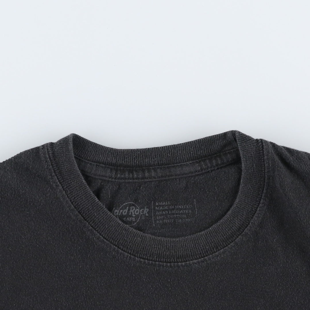 HARD ROCK CAFE Hard Rock Cafe Advertising T-shirt Women's Size S cotton black type Vintage Second Hand