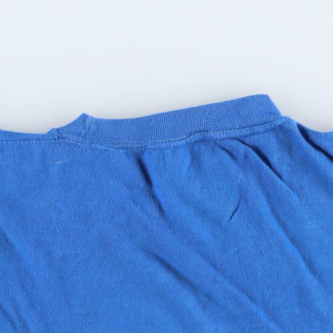 1980'S Santora's Pizzeria advertising T-shirt, women's size L equivalent, vintage. cotton blue type Vintage Second Hand