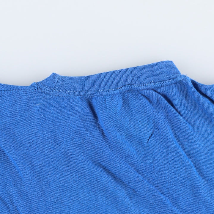 1980'S Santora's Pizzeria advertising T-shirt, women's size L equivalent, vintage. cotton blue type Vintage Second Hand