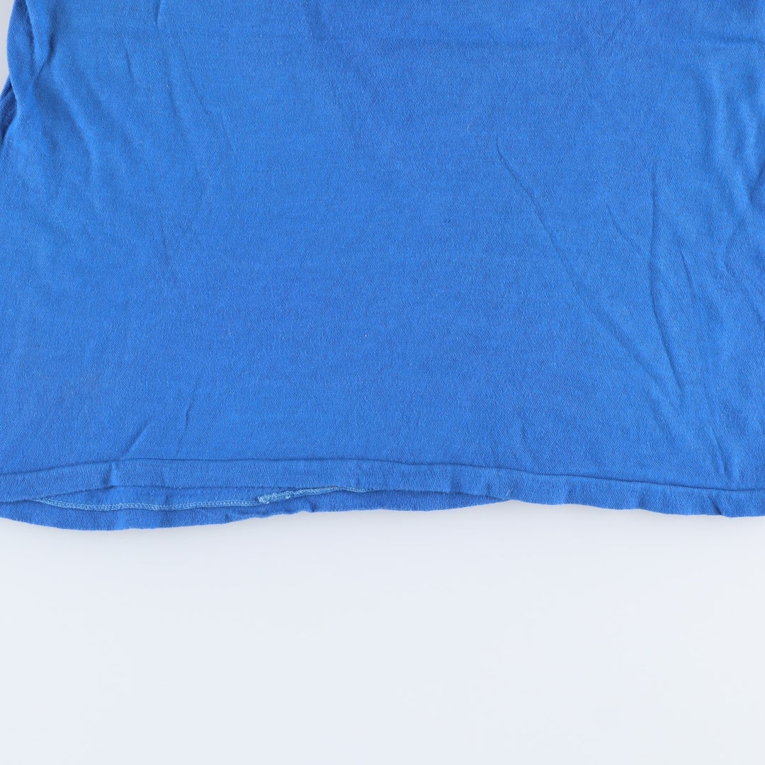 1980'S Santora's Pizzeria advertising T-shirt, women's size L equivalent, vintage. cotton blue type Vintage Second Hand