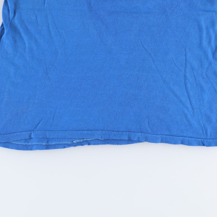 1980'S Santora's Pizzeria advertising T-shirt, women's size L equivalent, vintage. cotton blue type Vintage Second Hand