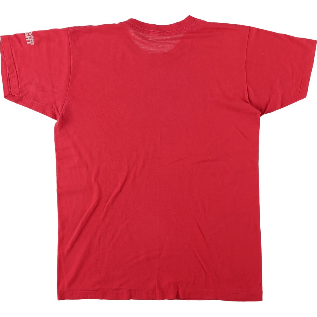 1980'S Budweiser advertising t-shirt, women's size M equivalent, vintage. unclear red type Vintage Second Hand