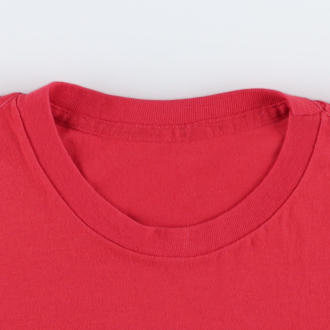 1980'S Budweiser advertising t-shirt, women's size M equivalent, vintage. unclear red type Vintage Second Hand