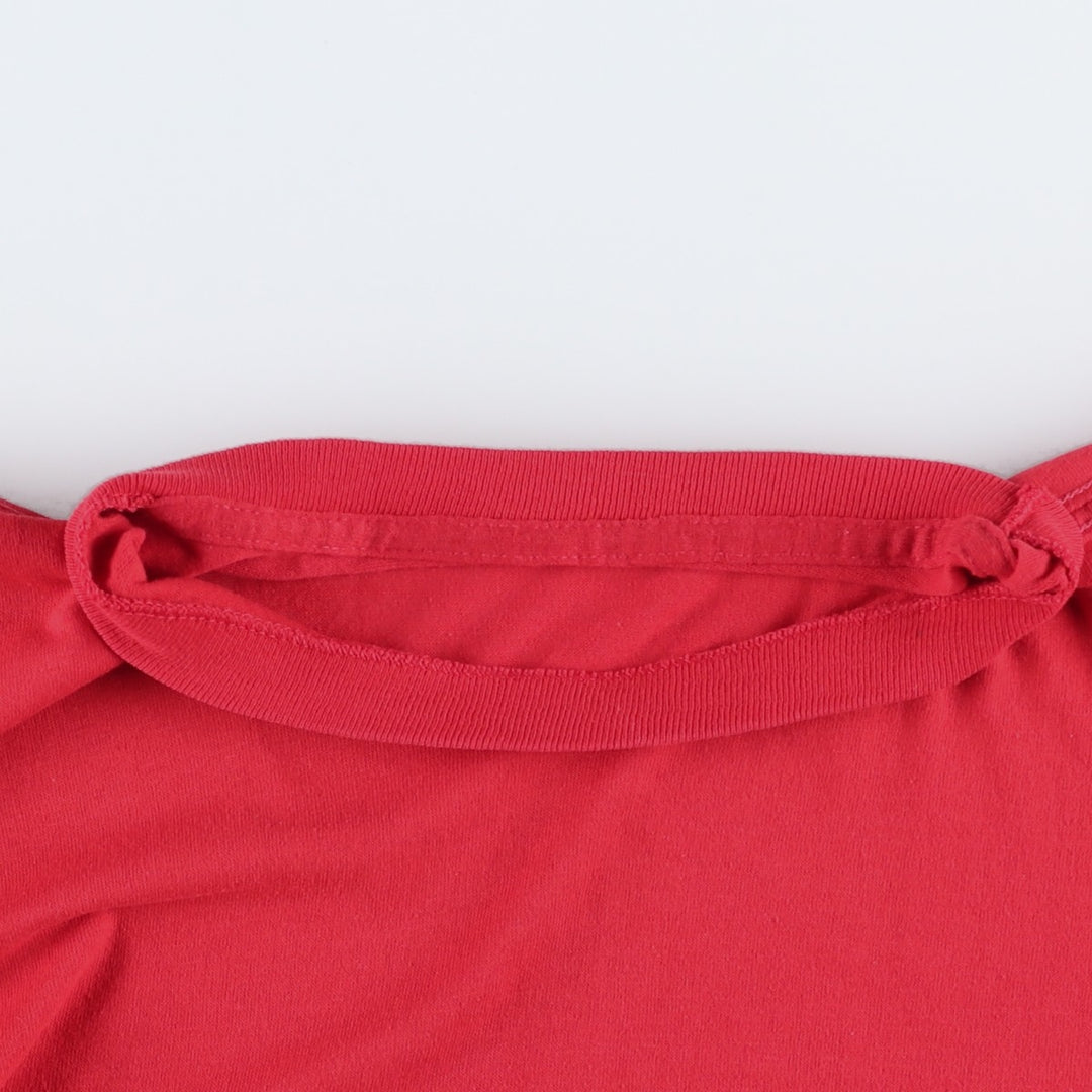 1980'S Budweiser advertising t-shirt, women's size M equivalent, vintage. unclear red type Vintage Second Hand