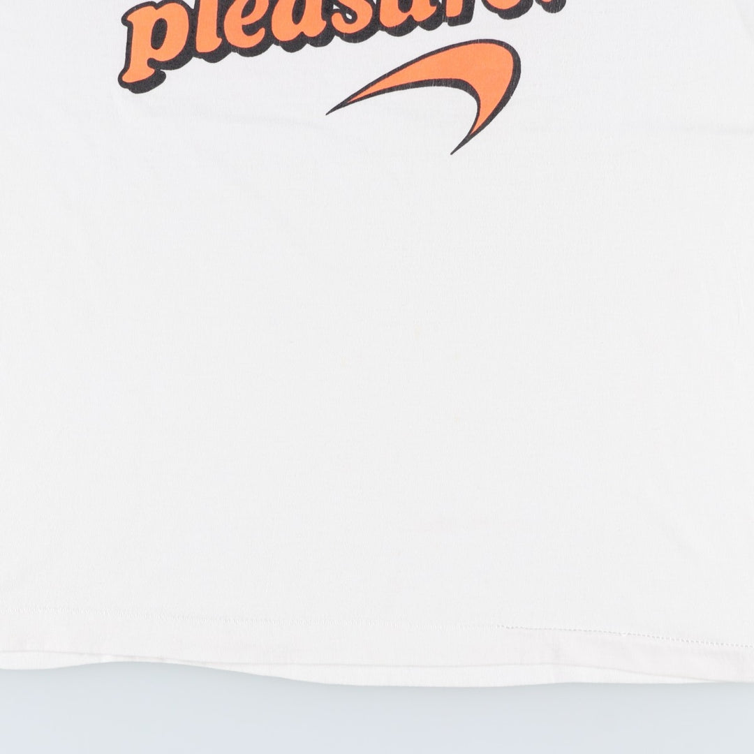 90'S Fruit of the Loom Newport Advertising T-Shirt, Made in USA, Women's Size L (approx.), Vintage cotton white type Vintage Second Hand