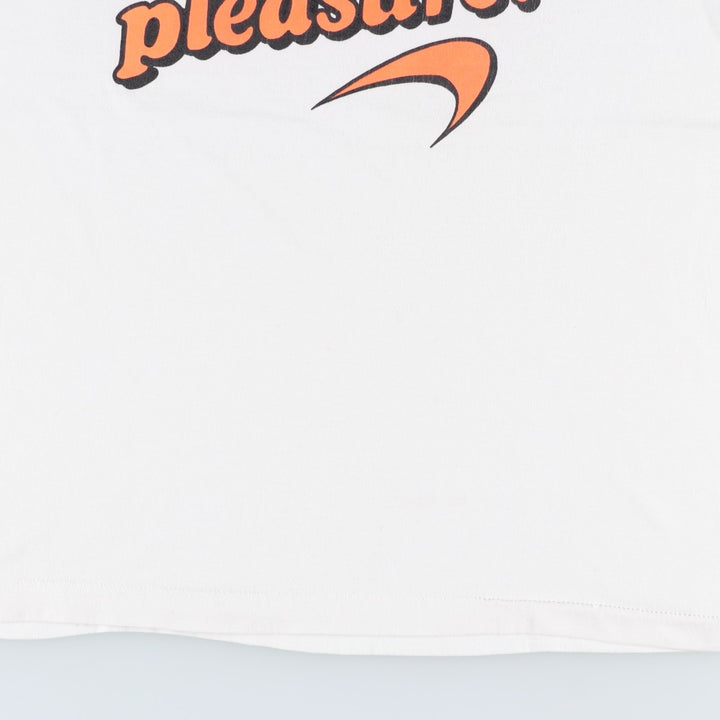 90'S Fruit of the Loom Newport Advertising T-Shirt, Made in USA, Women's Size L (approx.), Vintage cotton white type Vintage Second Hand