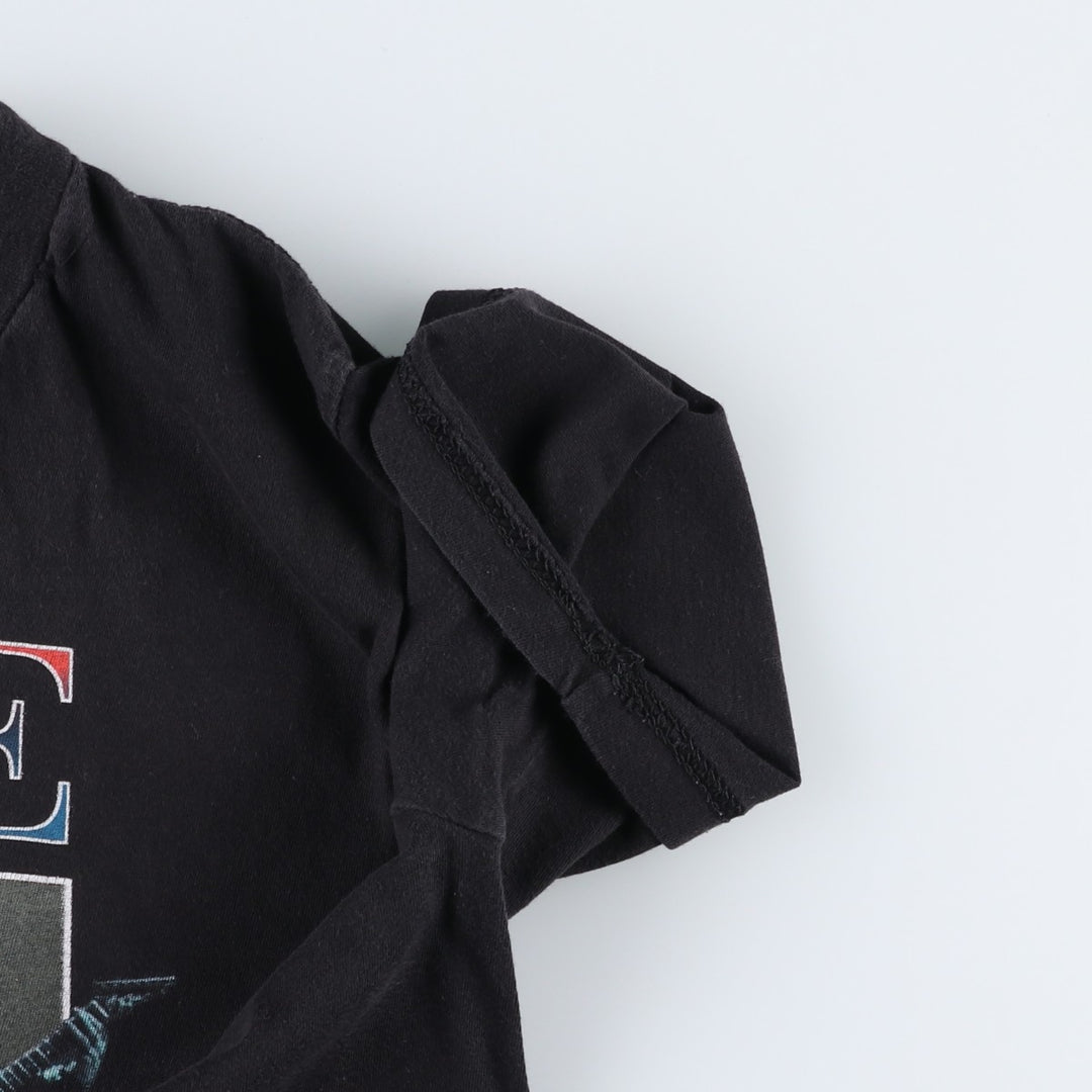 STRANGER THINGS Stranger Things Movie T-shirt Women's S size cotton black type Vintage Second Hand
