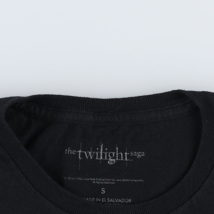 Twilight Movie T-Shirt (Men's Size S) cotton black type Vintage Second Hand