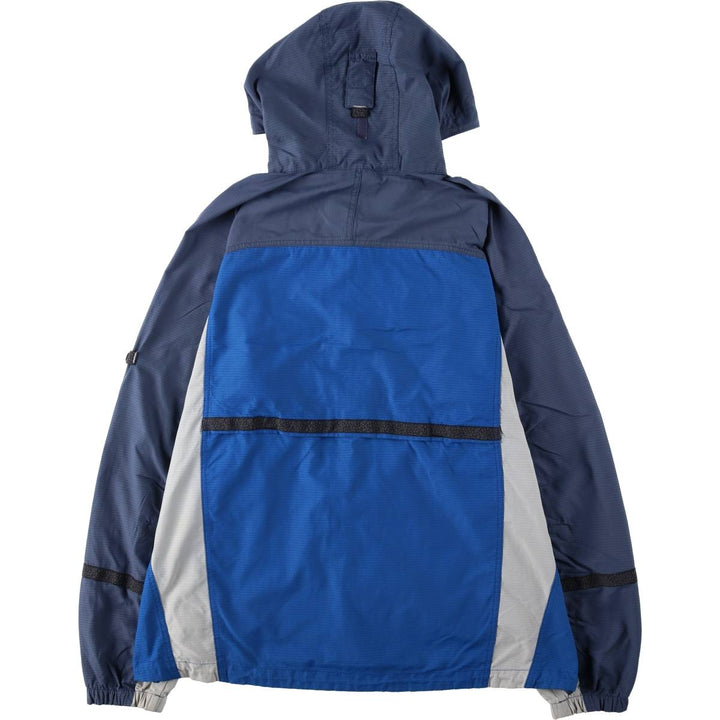 90s-00'S Columbia PACKABLE Nylon Parka, Men's Size L Nylon blue type Vintage Second Hand