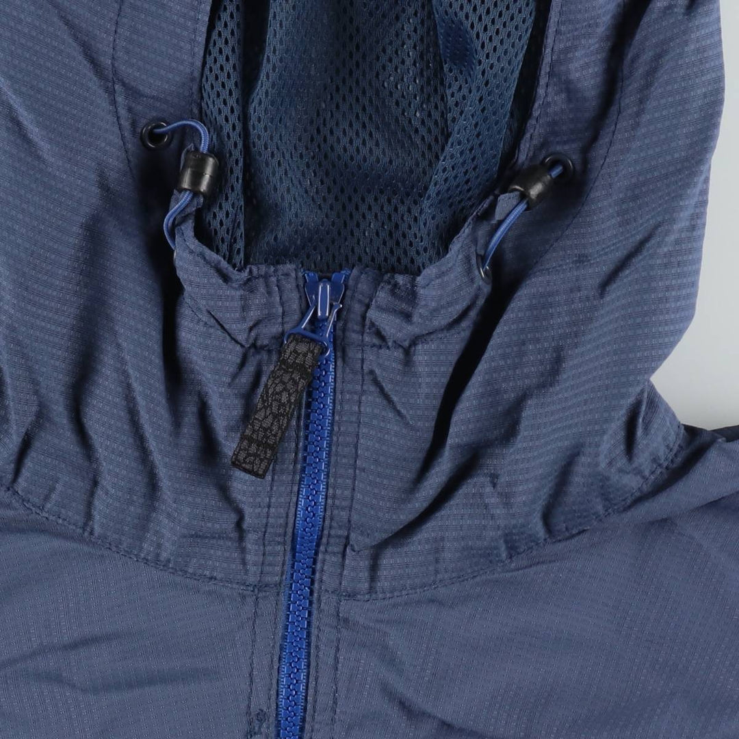 90s-00'S Columbia PACKABLE Nylon Parka, Men's Size L Nylon blue type Vintage Second Hand