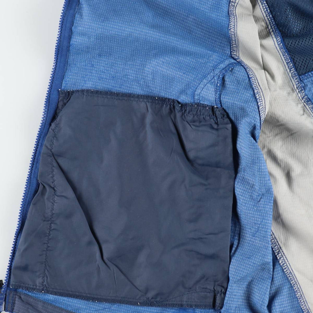 90s-00'S Columbia PACKABLE Nylon Parka, Men's Size L Nylon blue type Vintage Second Hand