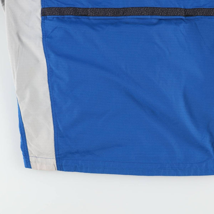 90s-00'S Columbia PACKABLE Nylon Parka, Men's Size L Nylon blue type Vintage Second Hand