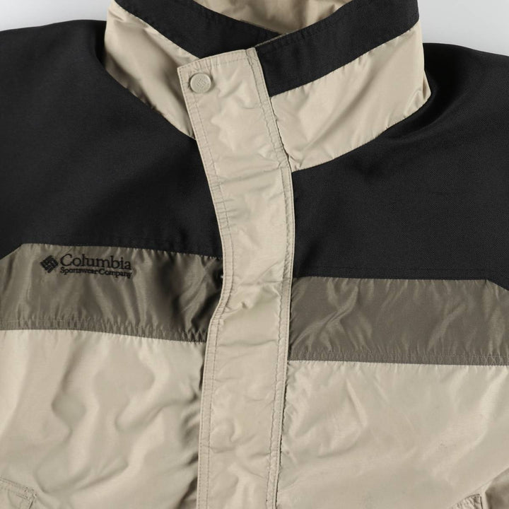 90s~00'S Columbia BUGABOO Mountain Jacket Shell Jacket Men's XL unclear Beige type Vintage Second Hand
