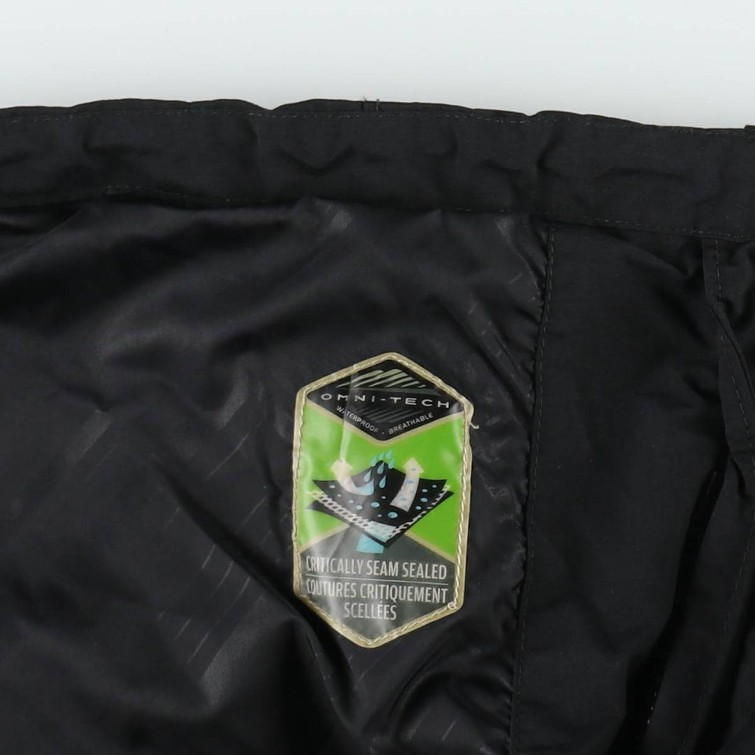 2000'S Columbia OMNI-TECH Mountain Parka Shell Jacket, Men's Size L (approx.) Nylon black type Vintage Second Hand