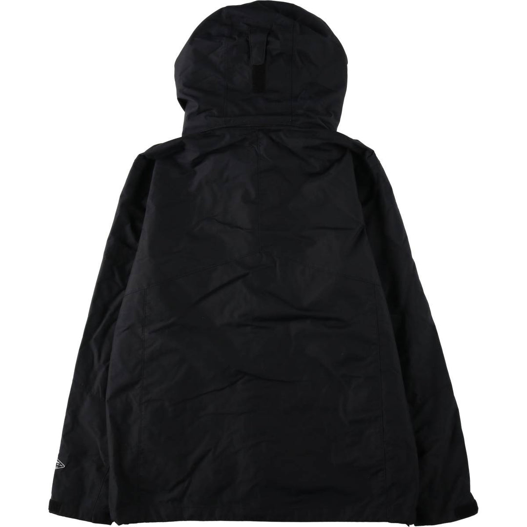 Columbia OMNI-HEAT Mountain Parka Shell Jacket, Men's Size M (approx.) Nylon black type Vintage Second Hand