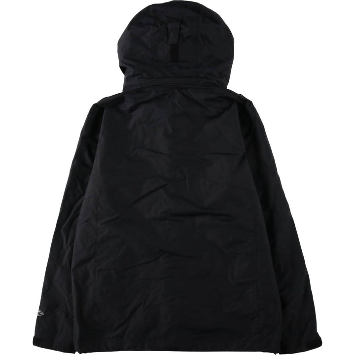 Columbia OMNI-HEAT Mountain Parka Shell Jacket, Men's Size M (approx.) Nylon black type Vintage Second Hand