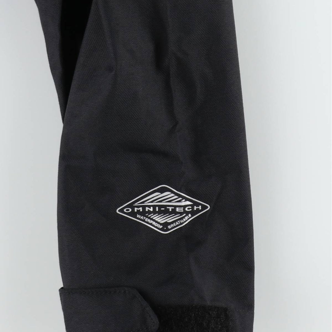 Columbia OMNI-HEAT Mountain Parka Shell Jacket, Men's Size M (approx.) Nylon black type Vintage Second Hand