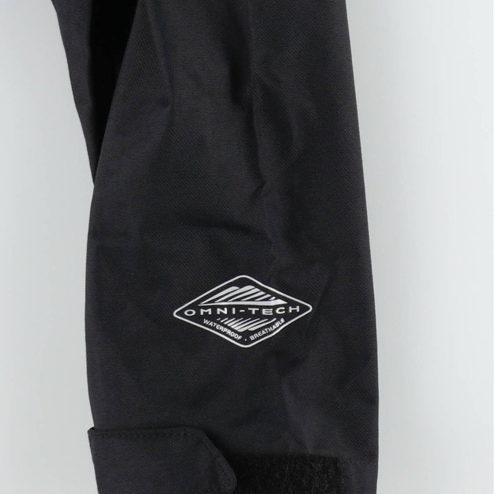 Columbia OMNI-HEAT Mountain Parka Shell Jacket, Men's Size M (approx.) Nylon black type Vintage Second Hand