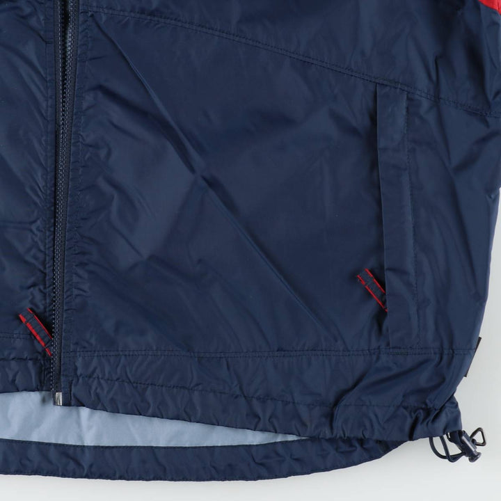 2000'S Columbia Mountain Parka Shell Jacket, Men's XL Nylon navy blue type Vintage Second Hand