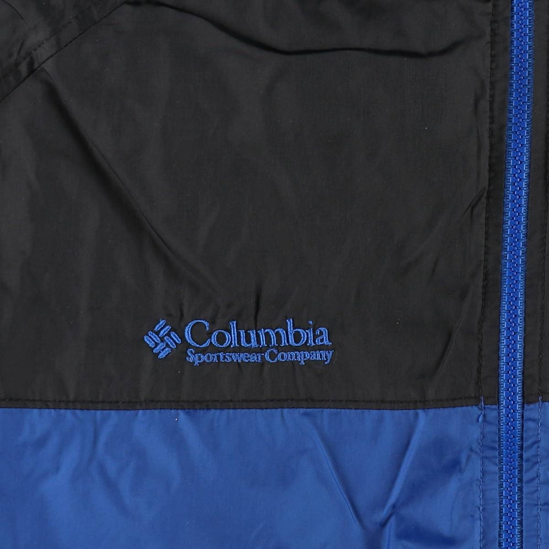 00'S Columbia Mountain Jacket Shell Jacket Men's XL Nylon black type Vintage Second Hand
