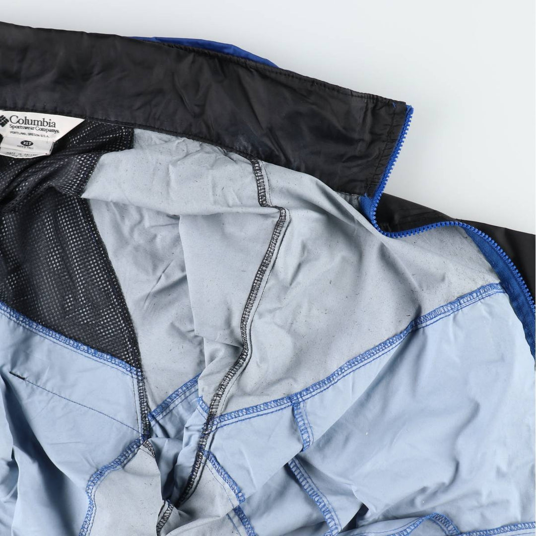00'S Columbia Mountain Jacket Shell Jacket Men's XL Nylon black type Vintage Second Hand