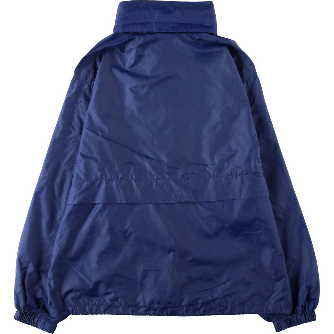 Eddie Bauer SAC JAC PACKABLE Ripstop Nylon Jacket (Men's Size M) Nylon Navy blue Vintage Second Hand