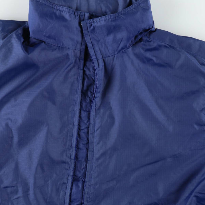 Eddie Bauer SAC JAC PACKABLE Ripstop Nylon Jacket (Men's Size M) Nylon Navy blue Vintage Second Hand