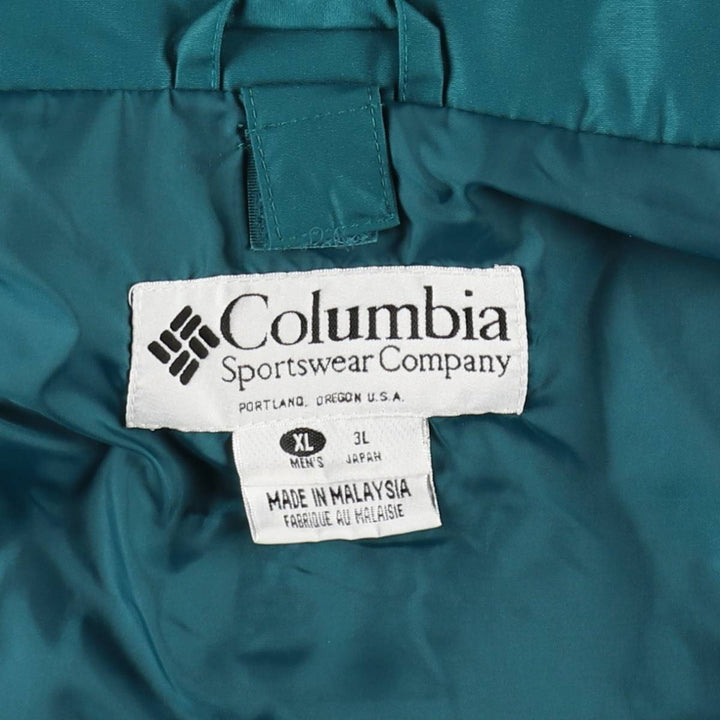 90s~00'S Columbia BUGABOO Mountain Jacket Shell Jacket Men's XL Nylon blue type Vintage Second Hand