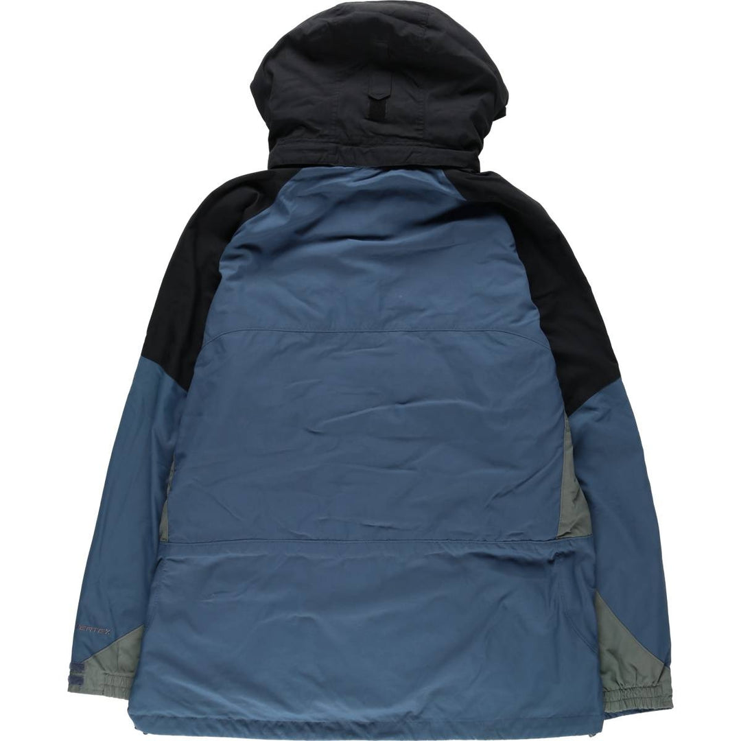 2000'S Columbia VERTEX Mountain Parka Shell Jacket, Men's Size XL (approx.) Nylon navy blue type Vintage Second Hand
