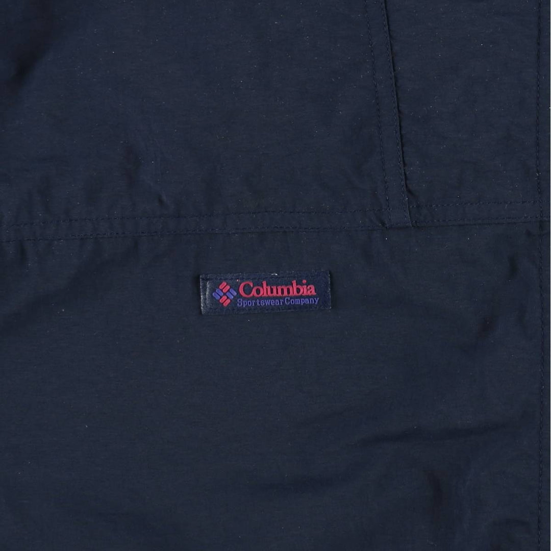 90'S Columbia Mountain Jacket, Shell Jacket, Men's Medium, Vintage, White Tag Nylon navy blue type Vintage Second Hand