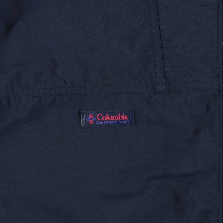 90'S Columbia Mountain Jacket, Shell Jacket, Men's Medium, Vintage, White Tag Nylon navy blue type Vintage Second Hand
